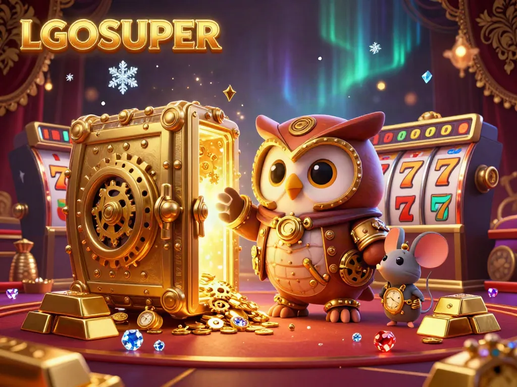 Experience the thrill of LGOSUPER with slots and jackpots in a 3D casino adventure.