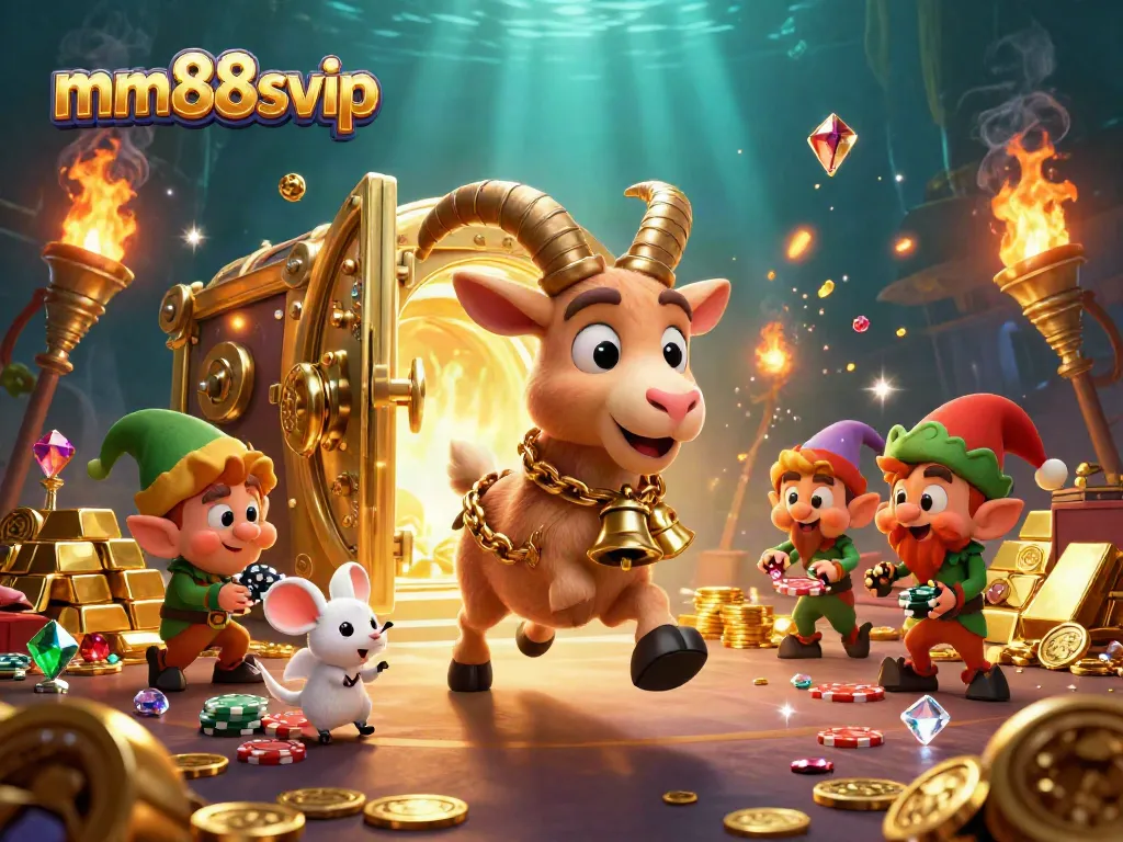 Experience the thrilling action at mm88svip casino, with characters stealing chips in a vibrant online gaming scene.