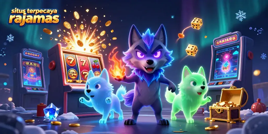 Menangkan hadiah kasino di situs terpercaya Rajamas dengan visual menakjubkan permainan slot dan atmosfer magis.