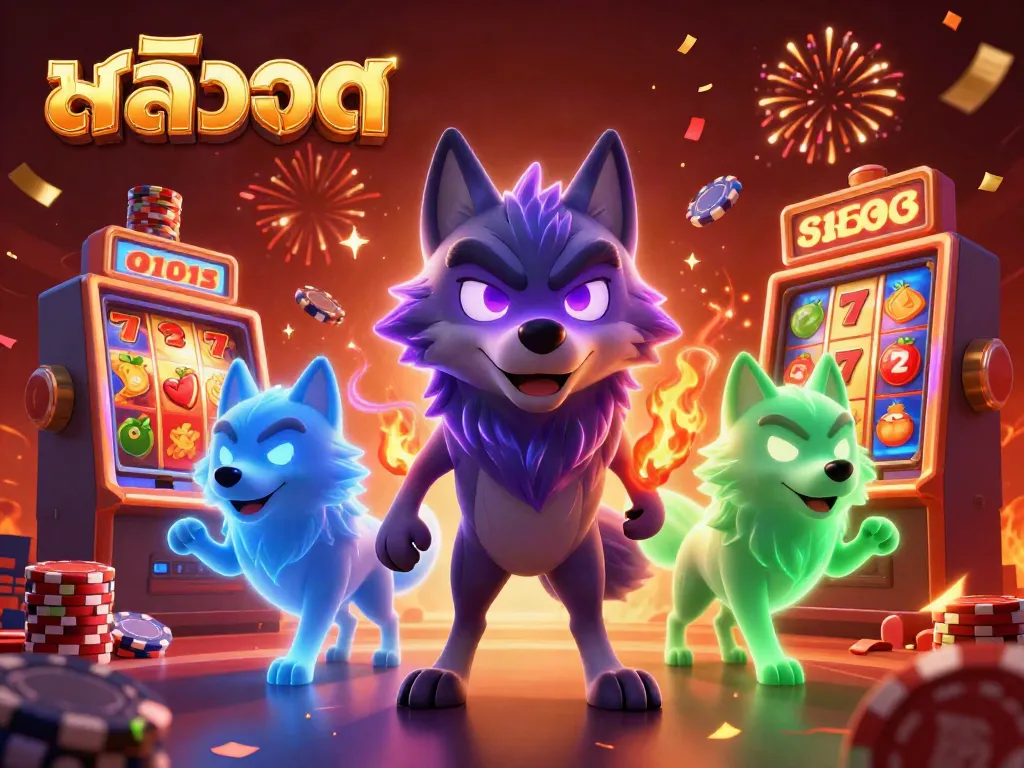 สล็อต แสดงการสนุกสนานกับสล็อตแมชชีนและโชคจากคาสิโนในภาพที่น่าตื่นเต้น